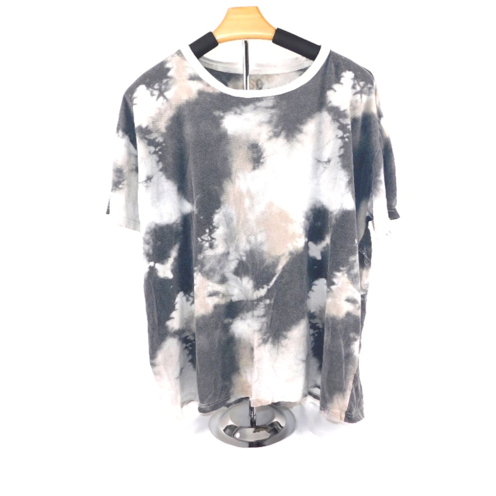 RSD Tie-Dye Short Sleeve T-Shirt | Unisex | Size M | Black &‎ Beige
